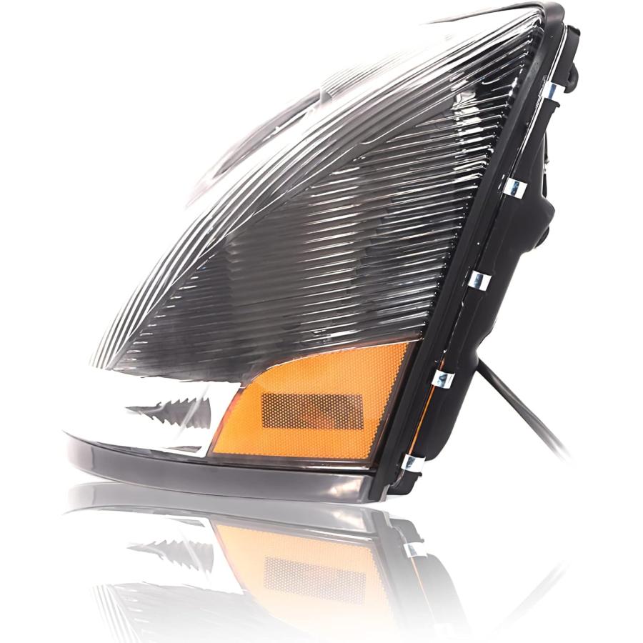 【並行輸入品】Volvo 2004-2017 VN/VNL トラックヘッドライトペアセット 左右全電球付き (TR001-L TR001-R)　_4