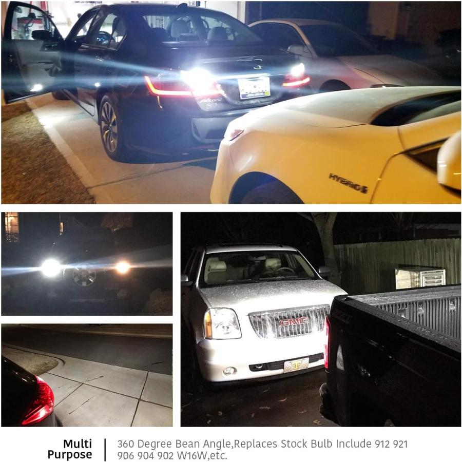 【並行輸入品】LUYED Extremely Bright 2000 Lumens Backup Reverse Lights 360-Degree_5