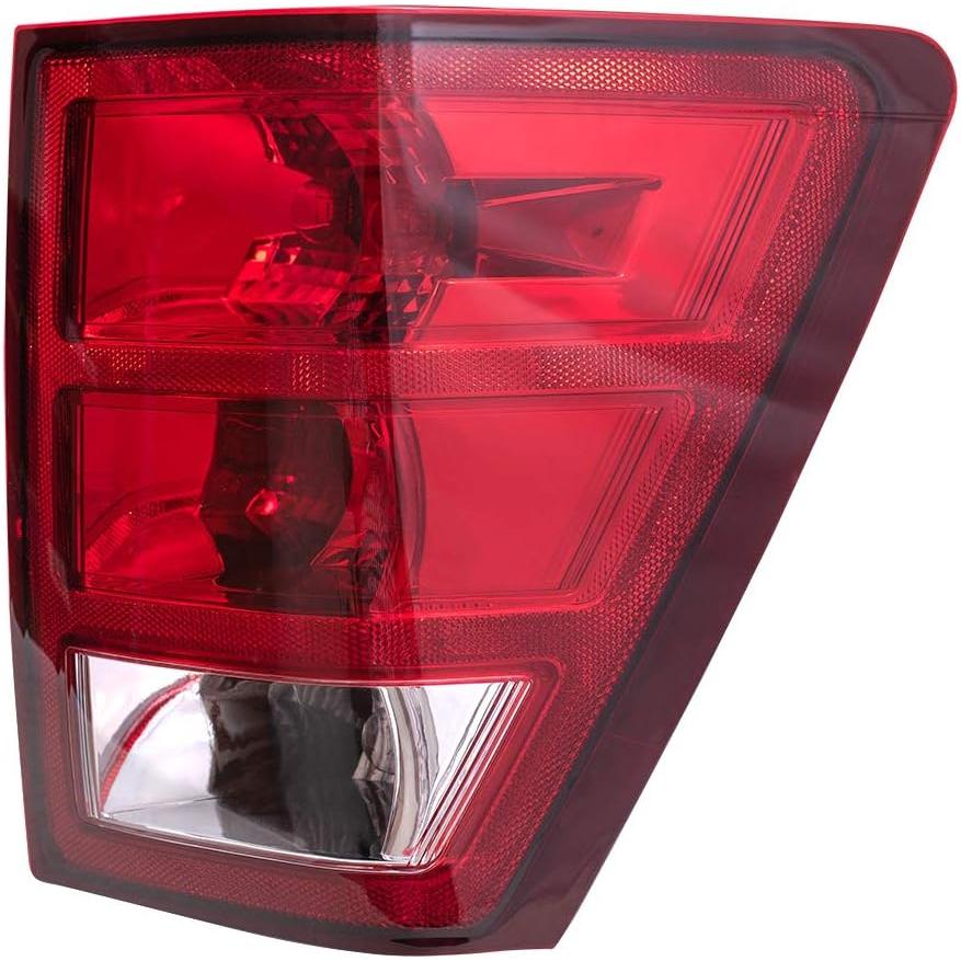 【並行輸入品】Brock 交換用助手席テールライト 電球ソケットと配線付き 2005-2006 グランドチェロキー 55156614AFに対応の画像