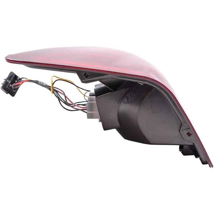 【並行輸入品】Brock 交換用助手席テールライト 電球ソケットと配線付き 2005-2006 グランドチェロキー 55156614AFに対応の画像