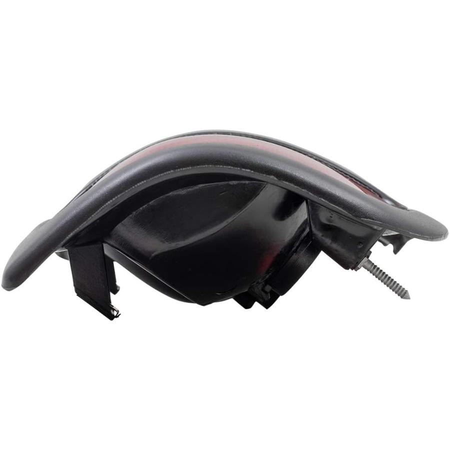 【並行輸入品】Brock 交換用ドライバーテールライト テクスチャードブラックベゼル 1994-2001 1500ピックアップトラック 1994-20_4