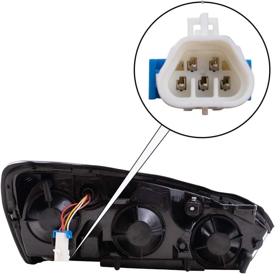 【並行輸入品】Brock Replacement Driver Headlight Compatible with 2004-2007 Malibuの画像