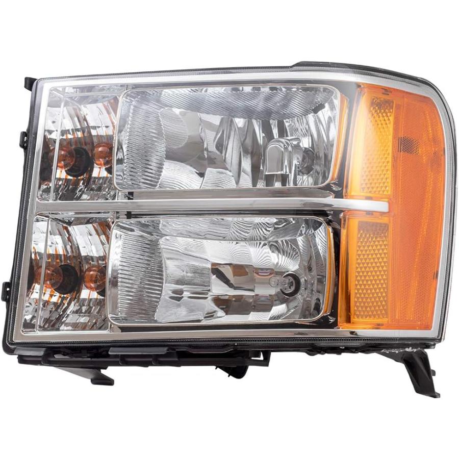 【並行輸入品】Brock 交換用ドライバーヘッドライト 2007-2014年シエラピックアップトラック対応 20980241の画像