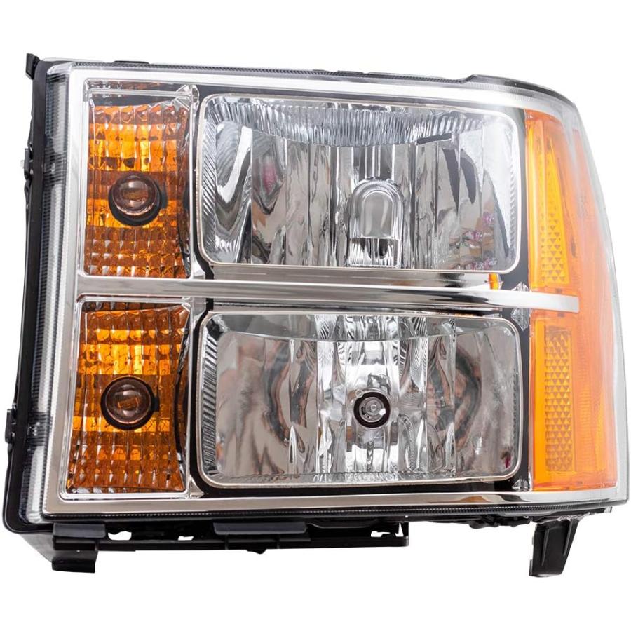 【並行輸入品】Brock 交換用ドライバーヘッドライト 2007-2014年シエラピックアップトラック対応 20980241の画像