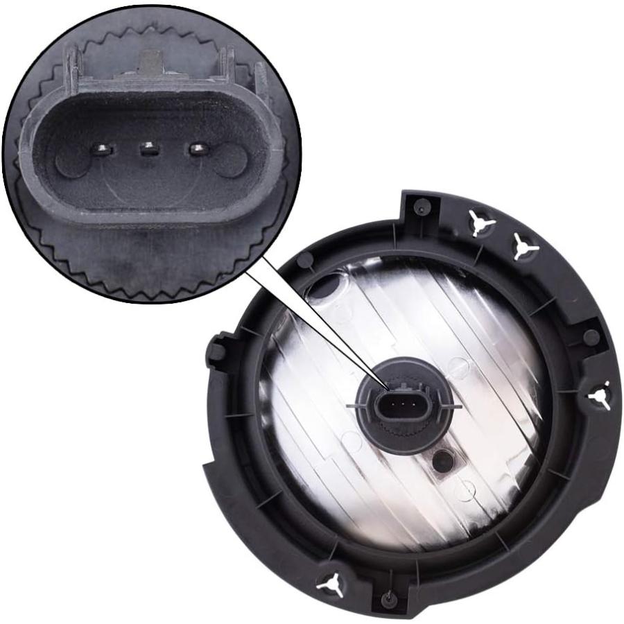 【並行輸入品】Brock 交換用乗客用ハロゲンヘッドライト 55078148AC対応　_3