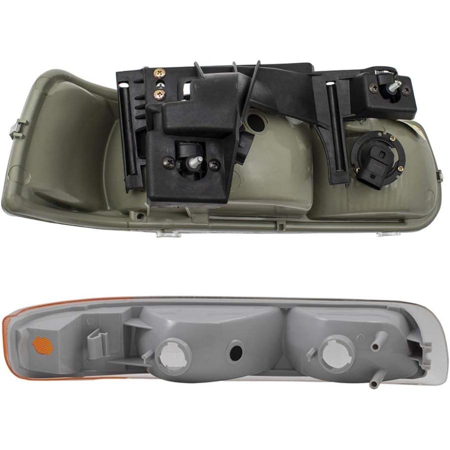 【並行輸入品】Brock Replacement Driver Headlight with Side Signal Light Compatibleの画像