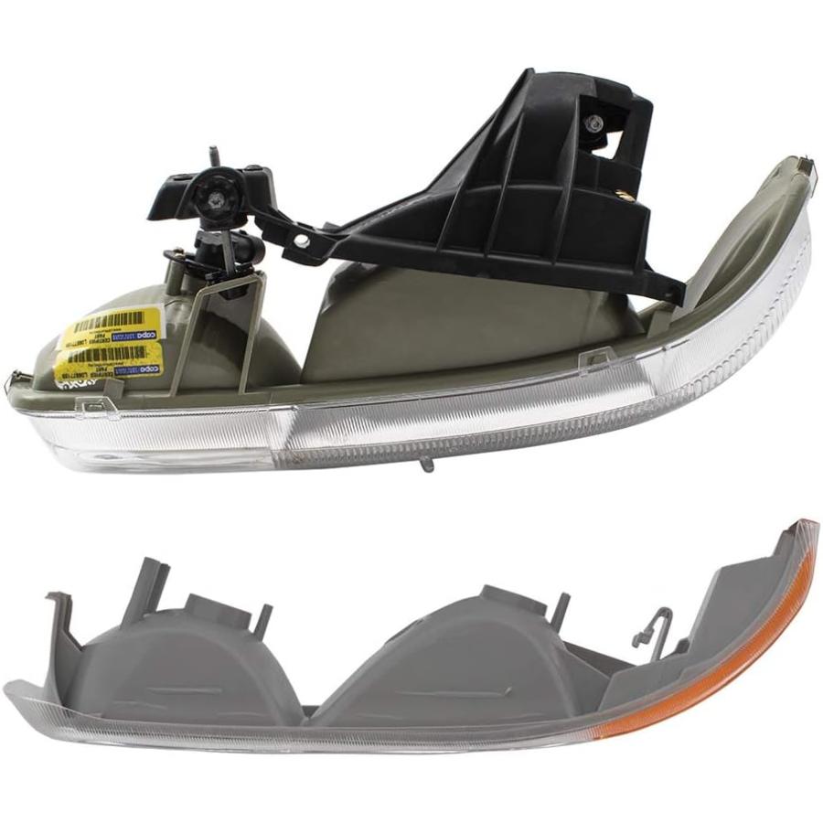 【並行輸入品】Brock Replacement Driver Headlight with Side Signal Light Compatibleの画像