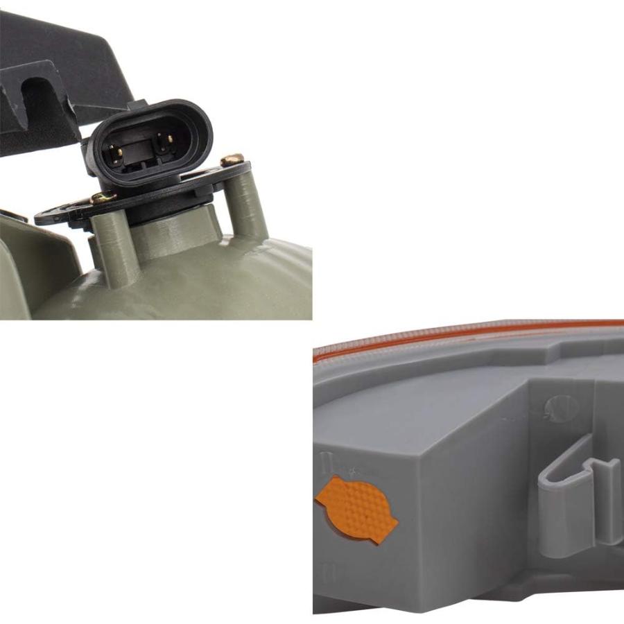 【並行輸入品】Brock Replacement Driver Headlight with Side Signal Light Compatibleの画像