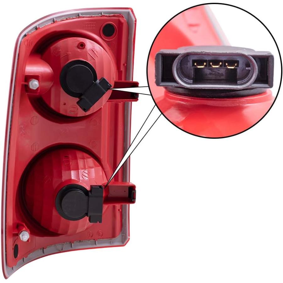 【並行輸入品】Brock Replacement Set Driver and Passenger Tail Lights Compatible wi_3