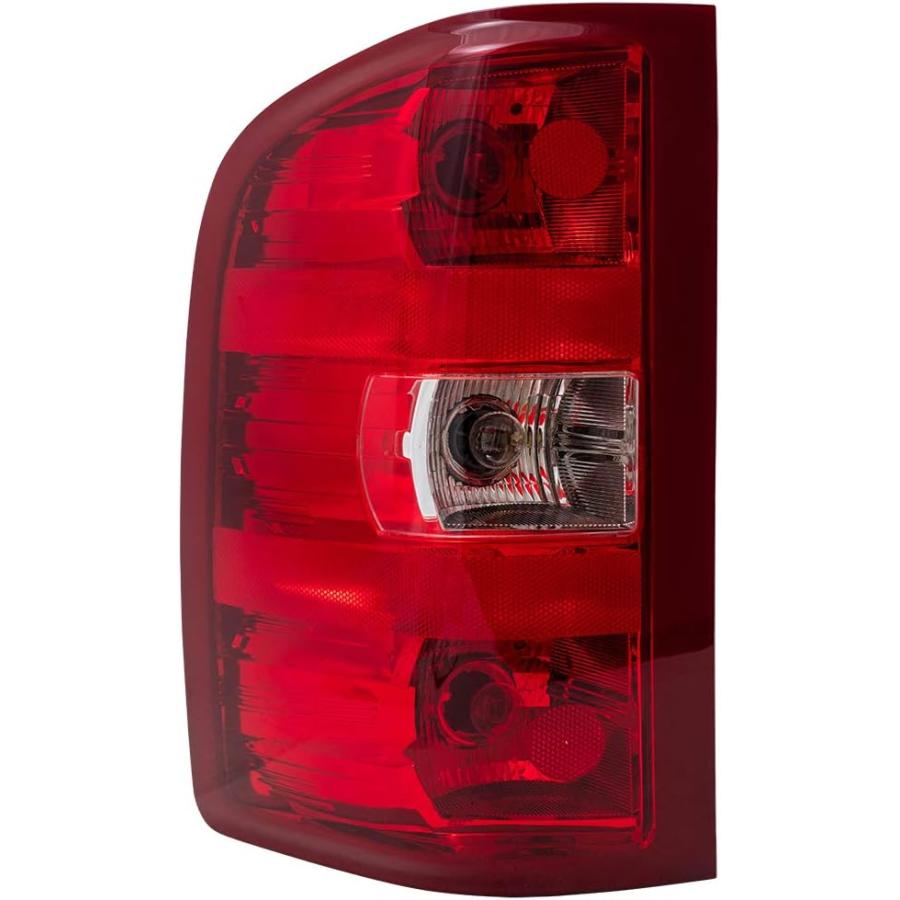 【並行輸入品】Brock 交換用ドライバーサイドテールライトアセンブリ 2007-2014 シルバラード 電球付き ハーネス25958482の画像