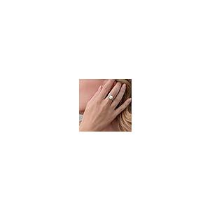 【並行輸入品】[Gem Stone King] 3.62カラット 天然 プラジオライト (グリーンアメジスト) 指輪 リング レディース シルバの画像
