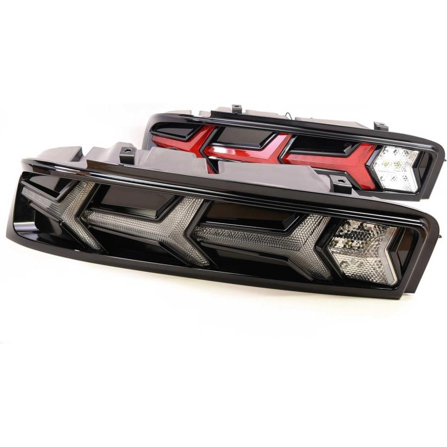 【並行輸入品】Morimoto シボレー カマロ (16-17) XB LEDテール2016+ カマロ LEDシーケンシャルテールライト(セット; レ_2
