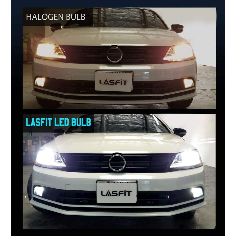【並行輸入品】LASFIT 9005 HB3 LED電球 6000K クールホワイト 60W 6000LM LED 変換キット プラグアンドプレイ (_2