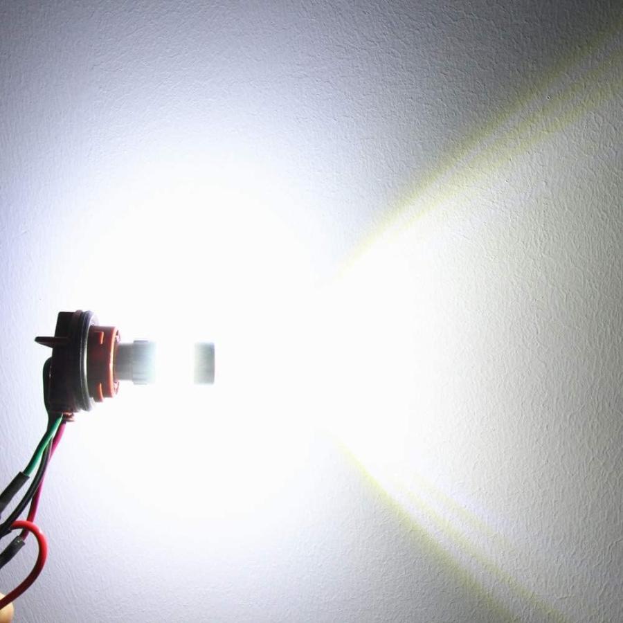 【並行輸入品】Alla Lighting H10 9145 LED電球 6000K キセノンホワイトフォグライト 9040 9045 9140 アップの画像