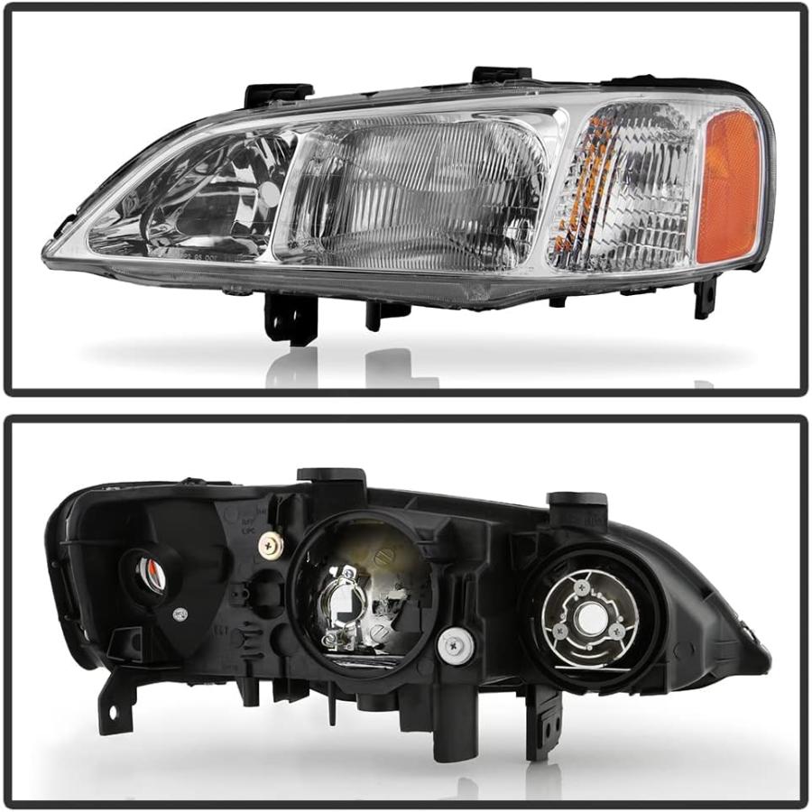【並行輸入品】ACANII - For 1999-2001 Acura TL Headlights Headlamps Head Lights Lam_1