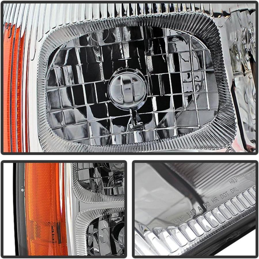 【並行輸入品】ACANII - For 2002 Cadillac Escalade Base/Ext Replacement Headlights_1