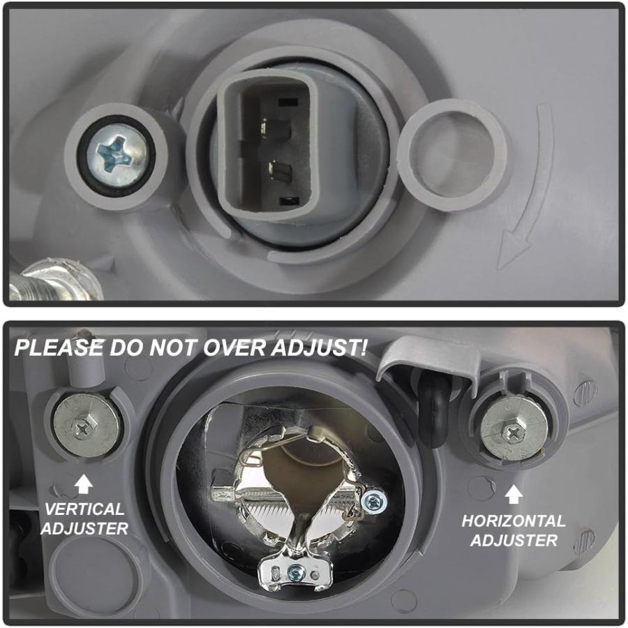 【並行輸入品】ACANII - For 2004-2007 Chevy Aveo 06-08 Aveo5 Hatchback Headlights Hの画像