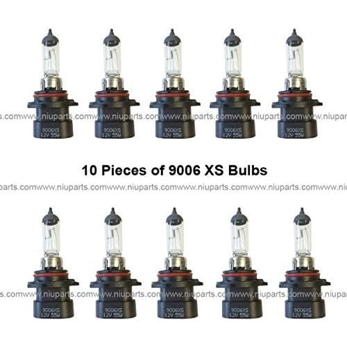 【並行輸入品】10 Pieces Pack - 9006xs Halogen Bulb Light - 55W Whiteの画像