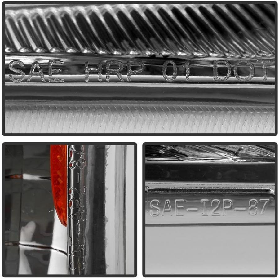 【並行輸入品】ACANII - For 6PCS 1987-1993 Ford Mustang Factory Style Headlights Re_3