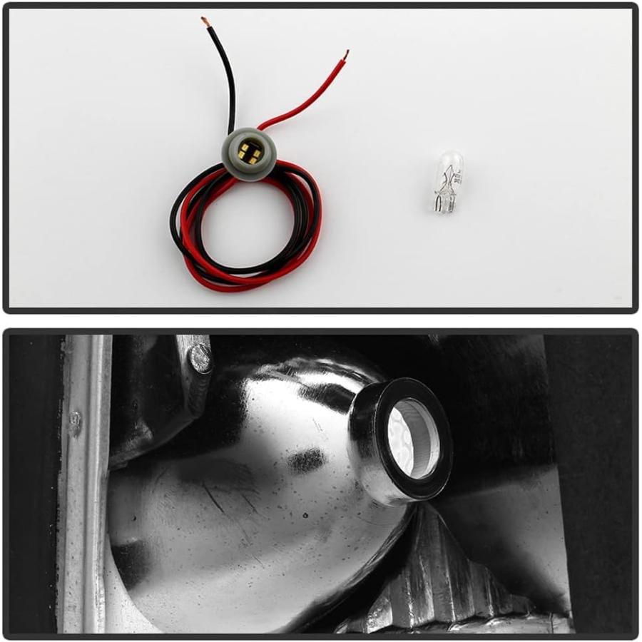 【並行輸入品】ACANII - For 6PCS 1987-1993 Ford Mustang Factory Style Headlights Re_4
