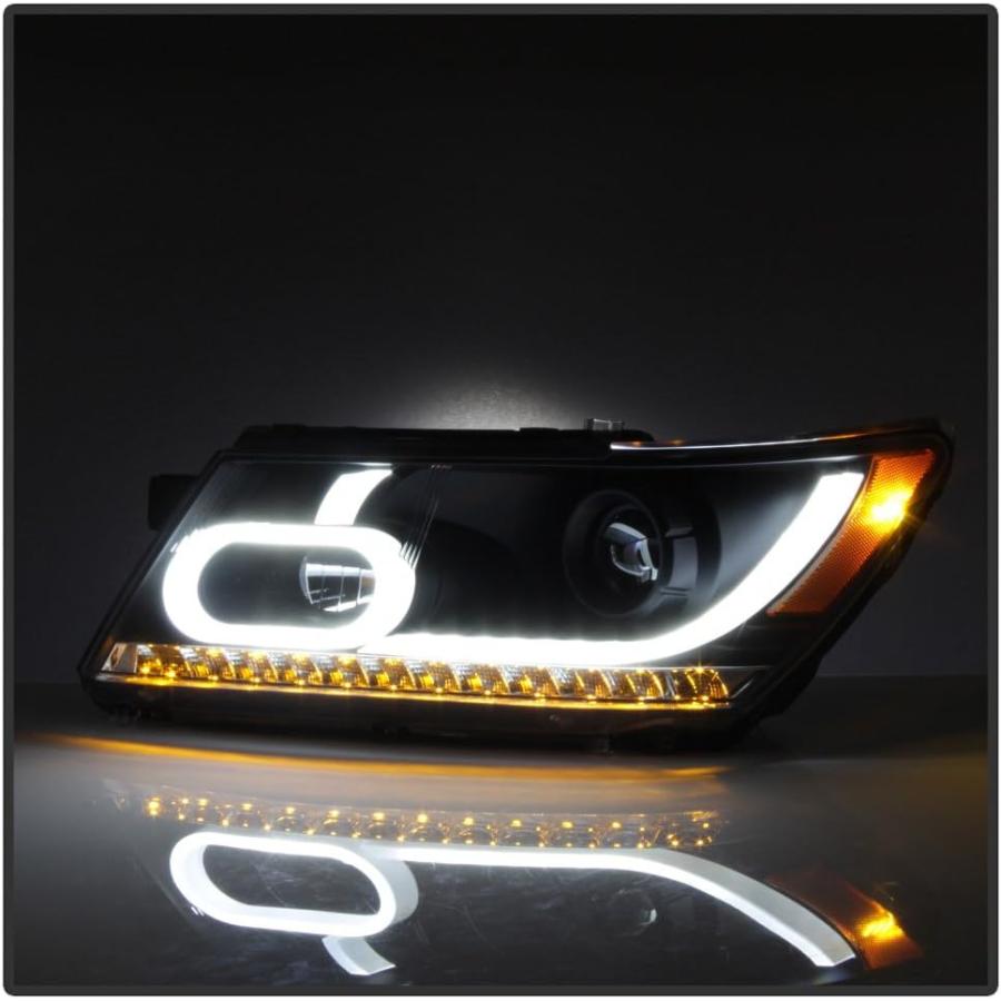 【並行輸入品】ACANII - For Black 2009-2019 Dodge Journey LED Light Tube Projector_6