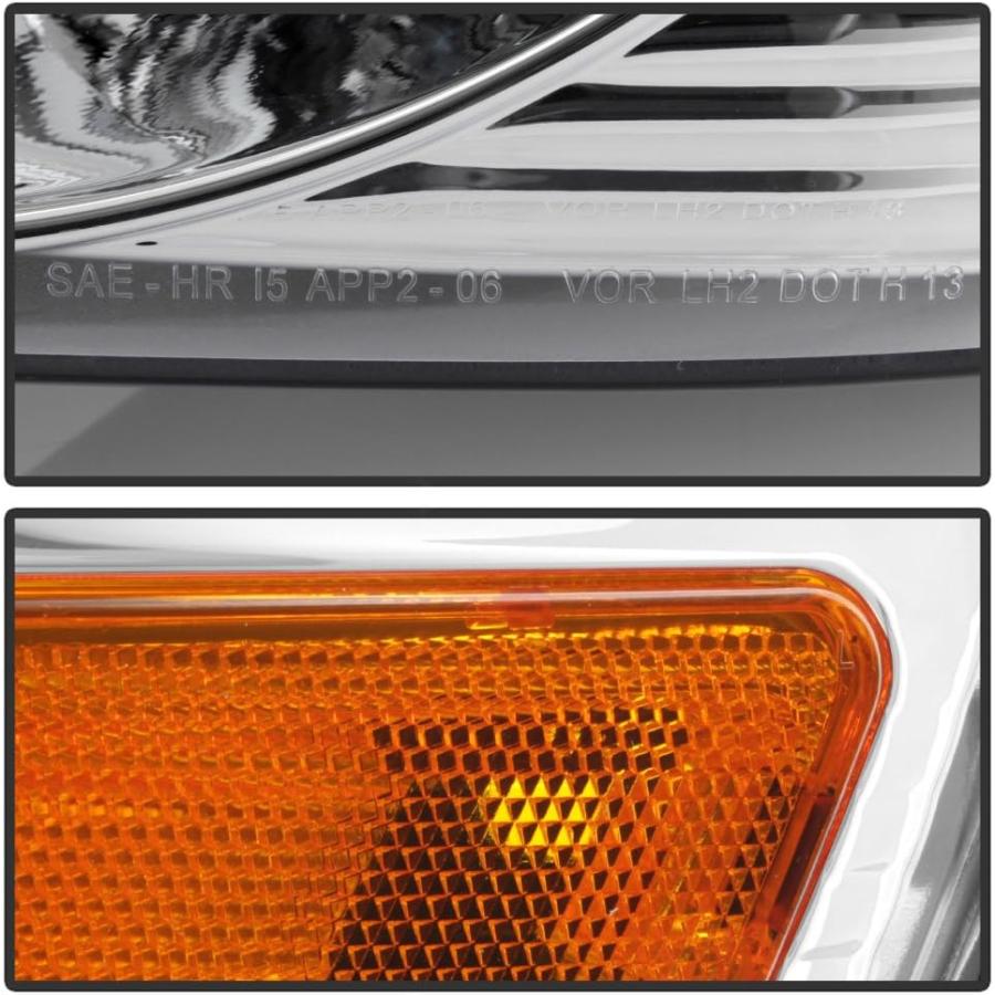 オンライン直接配達 ACANII - For Black 2006-2010 Ford Explorer Headlights Headlamps Replacement Driver+Passenger Side　並行輸入品