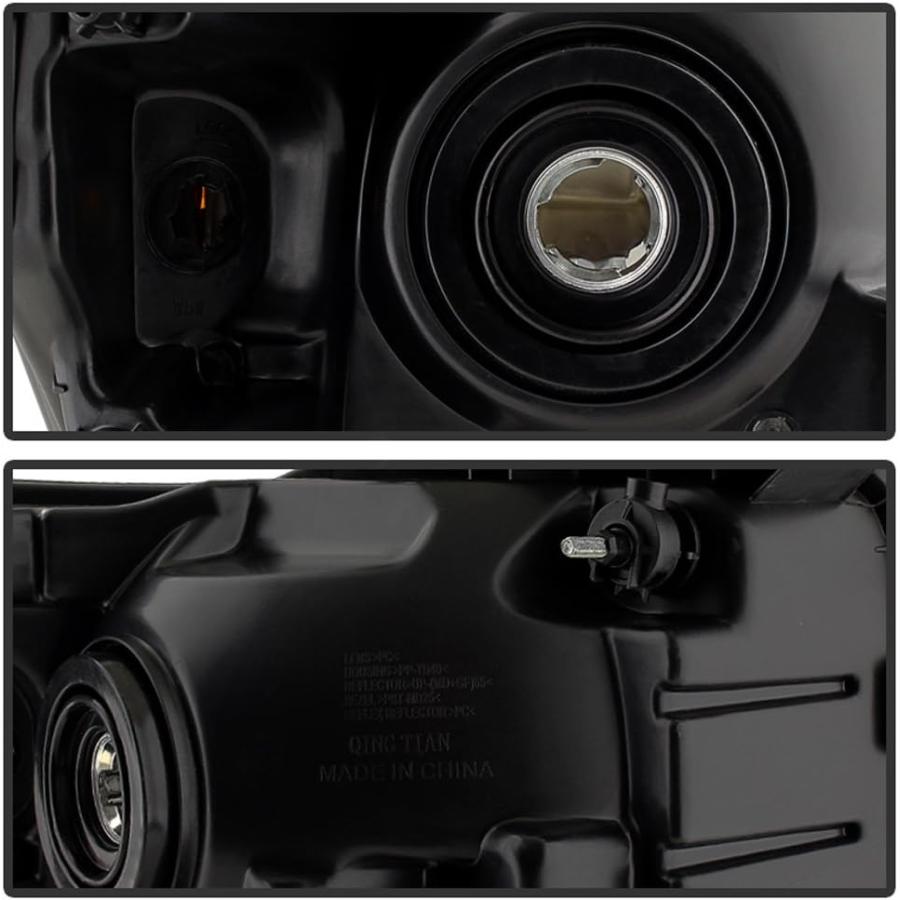 【並行輸入品】ACANII - For Black Smoked 2009-2014 Ford F150 F-150 Headlights Lightの画像