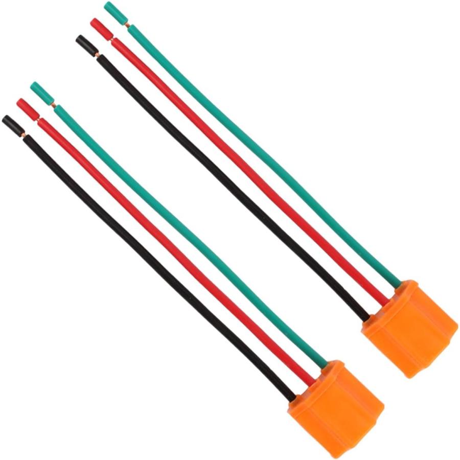 【並行輸入品】TOMALL H4 HB2 9003 Ceramics Female Socket for Replacement Foglight C_2