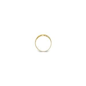 【並行輸入品】FB Jewels ソリッド 14K イエローゴールド ポリッシュドームリング FB JEWELS Solid 14K Yelloの画像