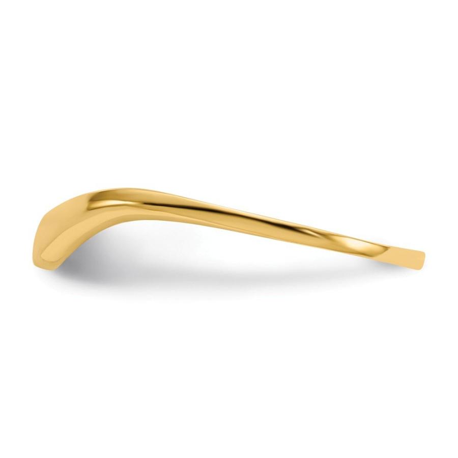 【並行輸入品】FB Jewels ソリッド 14K イエローゴールド ポリッシュドームリング FB JEWELS Solid 14K Yelloの画像