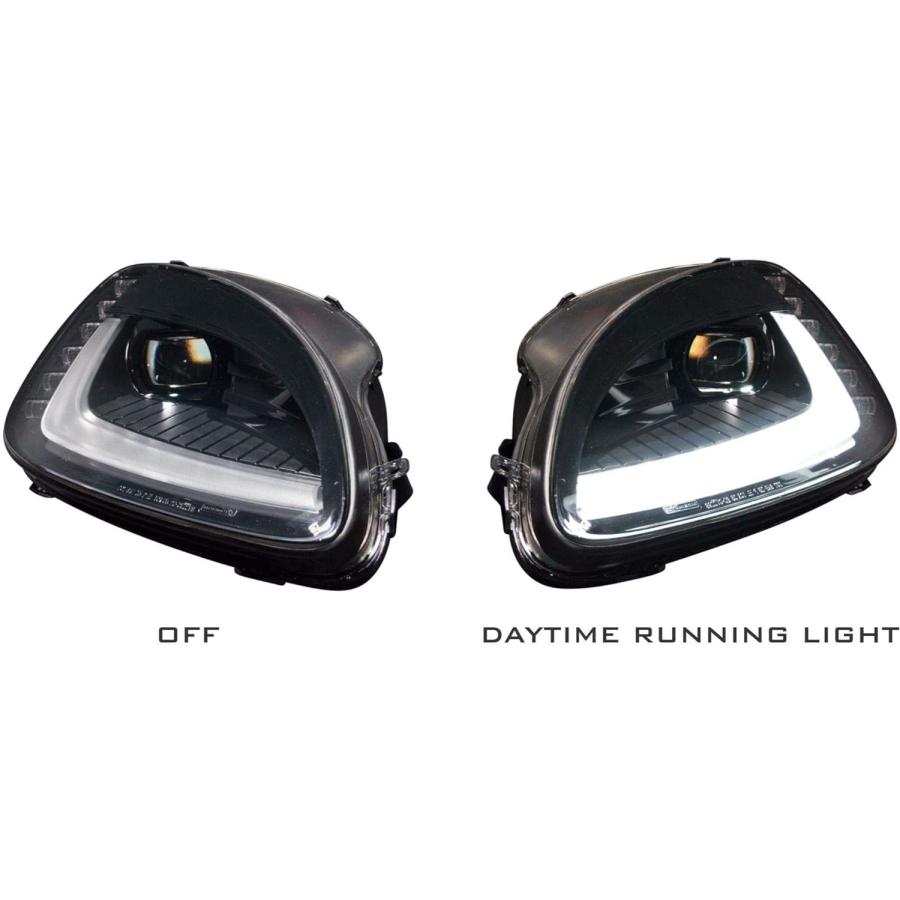 【並行輸入品】Morimoto XB LEDヘッドライト シーケンシャルDRL付き 2005-2013 Chevy Corvette Bi-LEDヘッ_3