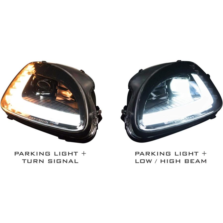 【並行輸入品】Morimoto XB LEDヘッドライト シーケンシャルDRL付き 2005-2013 Chevy Corvette Bi-LEDヘッ_4