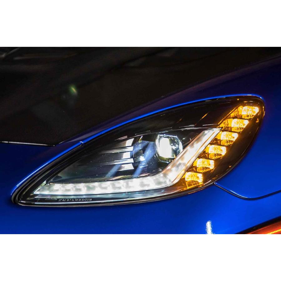【並行輸入品】Morimoto XB LEDヘッドライト シーケンシャルDRL付き 2005-2013 Chevy Corvette Bi-LEDヘッ_7