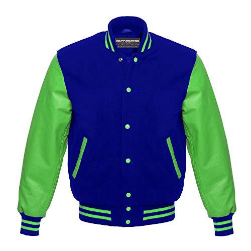 【並行輸入品】AMBER SWEATER メンズ US サイズ: Medium AMBER Letterman Jacket Varsity Jの画像