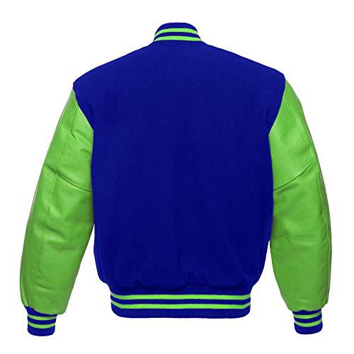 【並行輸入品】AMBER SWEATER メンズ US サイズ: Medium AMBER Letterman Jacket Varsity Jの画像