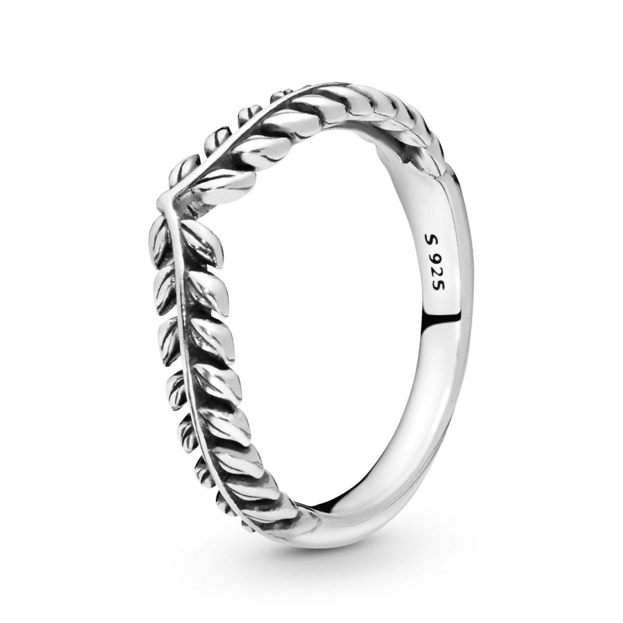 【並行輸入品】Pandora Jewelry 小麦粒 ウィッシュボーン スターリングシルバーリング PANDORA Jewelry   Whea