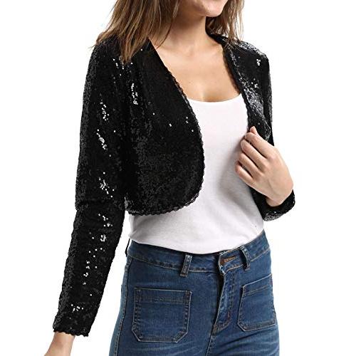 並行輸入品】Belle Poque レディース スパンコール ジャケット