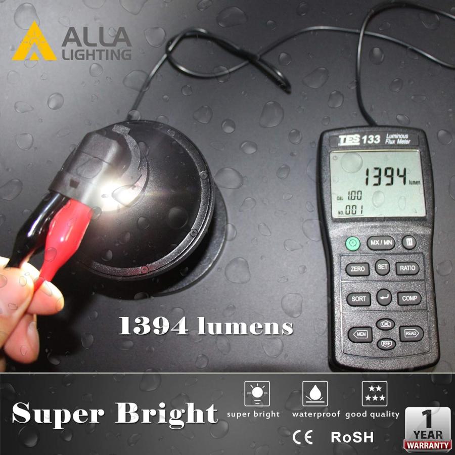 【並行輸入品】Alla Lighting 2800lm Xtreme Super Bright T20 7440 W21W 7443 LED Bulbの画像