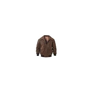 【並行輸入品】FLAVOR メンズ レザー フライト ボンバージャケット エアフォース アビエーター US サイズ: 3X Large カラー:の画像