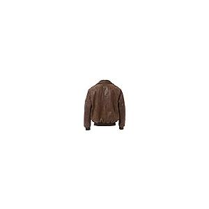 【並行輸入品】FLAVOR メンズ レザー フライト ボンバージャケット エアフォース アビエーター US サイズ: 3X Large カラー:の画像