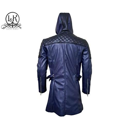 【並行輸入品】DMC 5 Ner o Faux Leather Jacket (M)の画像