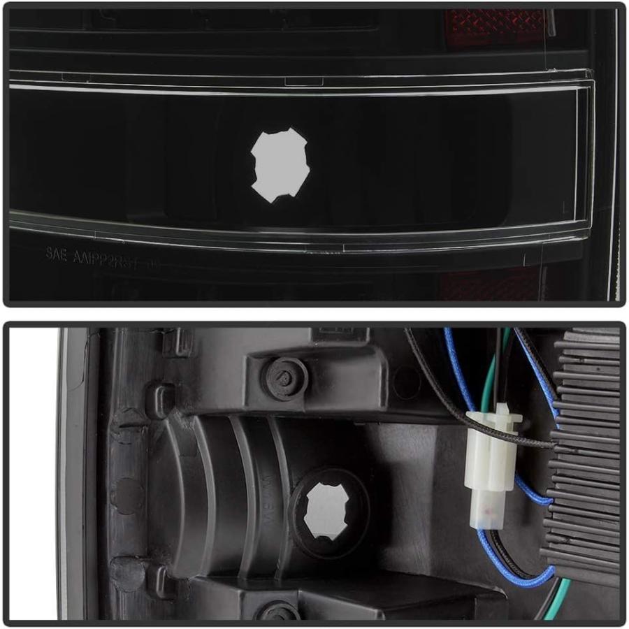 【並行輸入品】ACANII - For NEW Black Smoke 2009-2014 Ford F150 LED Light Tube Tail_2
