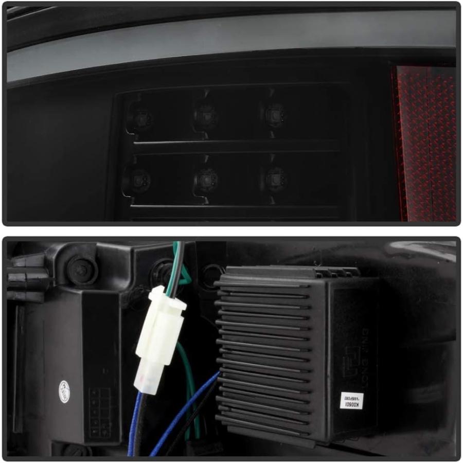 【並行輸入品】ACANII - For NEW Black Smoke 2009-2014 Ford F150 LED Light Tube Tail_3