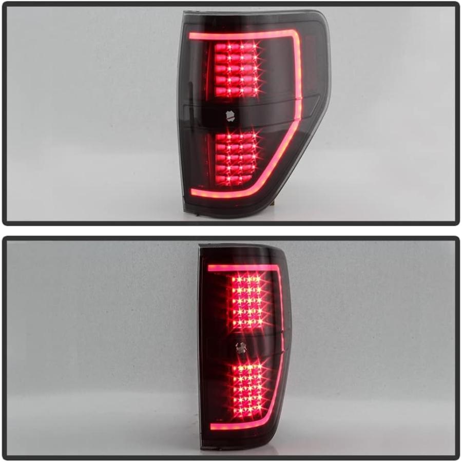 【並行輸入品】ACANII - For NEW Black Smoke 2009-2014 Ford F150 LED Light Tube Tail_5