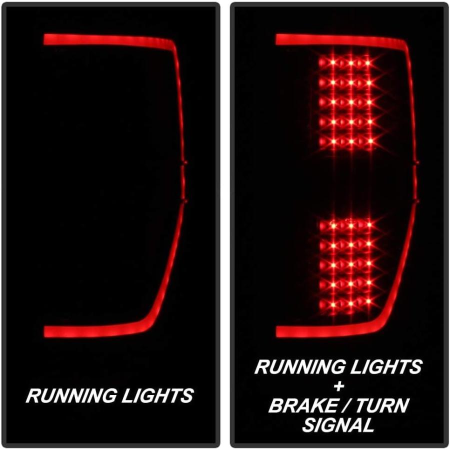 【並行輸入品】ACANII - For NEW Black Smoke 2009-2014 Ford F150 LED Light Tube Tail_6