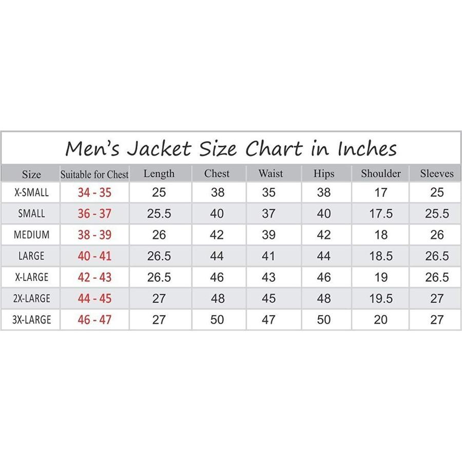 【並行輸入品】Azrah Traders OUTERWEAR メンズ US サイズ: Medium (For Chest 40 41) カラー:の画像