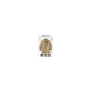 【並行輸入品】KingSize Men's Big & Tall Water Resistant Trench Coat   Big   7Xの画像