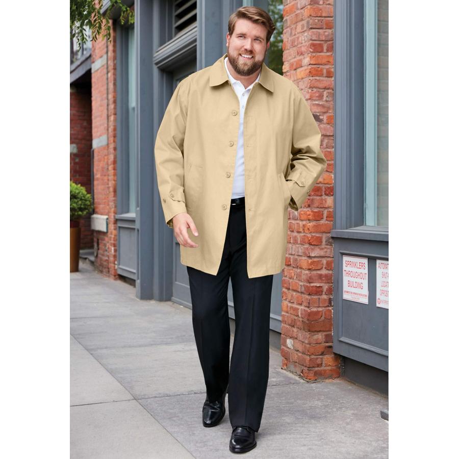 【並行輸入品】KingSize Men's Big & Tall Water Resistant Trench Coat   Big   7Xの画像