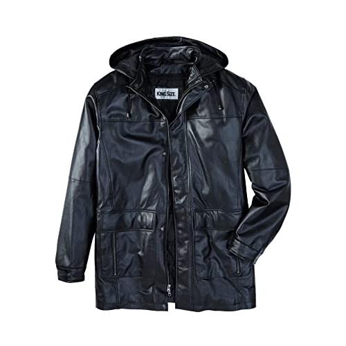 【並行輸入品】KingSize OUTERWEAR メンズ US サイズ: 5X Tall カラー: ブラック KingSize Men's Bの画像