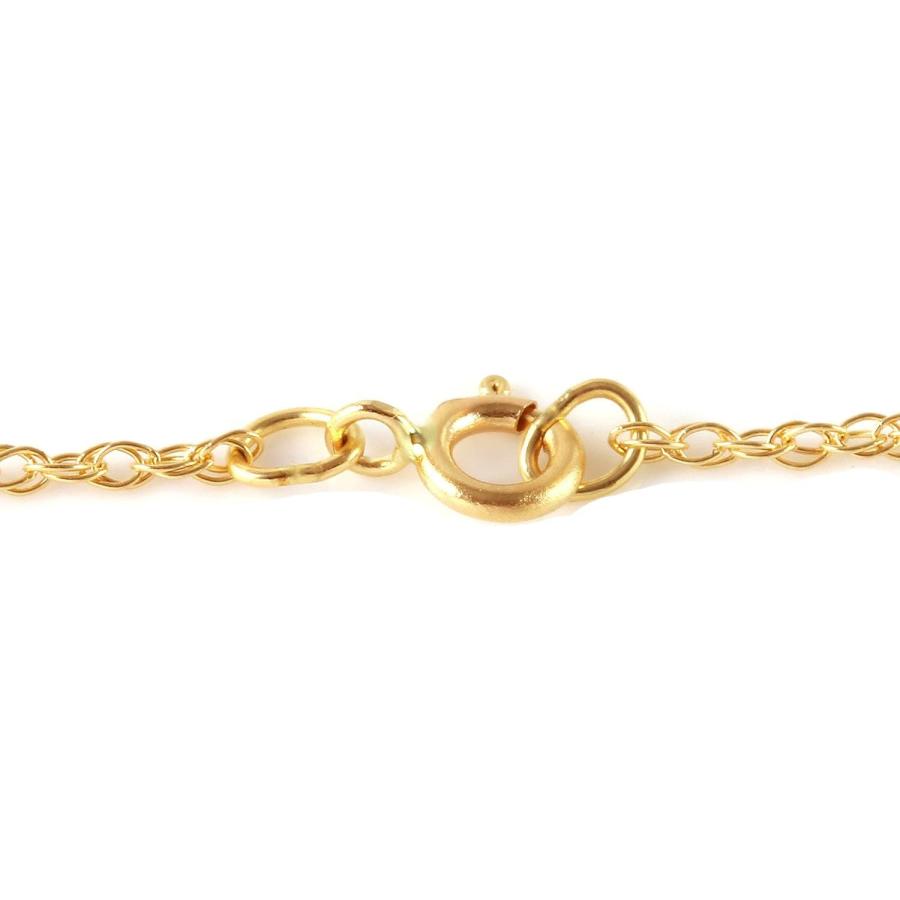 【並行輸入品】Galaxy Gold GG 14K ソリッドイエローゴールド ネックレスバー 0.35カラット ルビー  金属  ルビーの画像